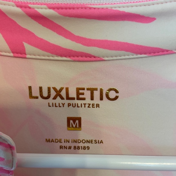 Lilly Pulitzer Pink and White Tropical Mini Dress - Picture 2 of 6